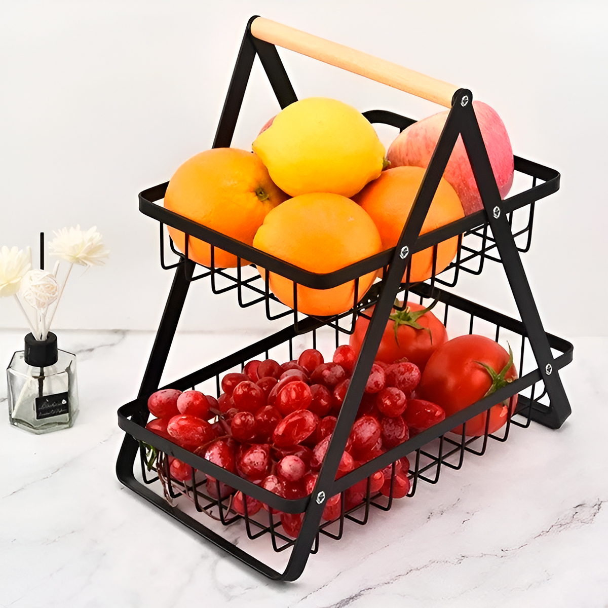 Miniatura 7 de Cesta De Fruta Organizador Cocina JP949